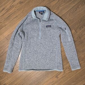 Patagonia Better Sweater Blue 1/4 Zip Size XS